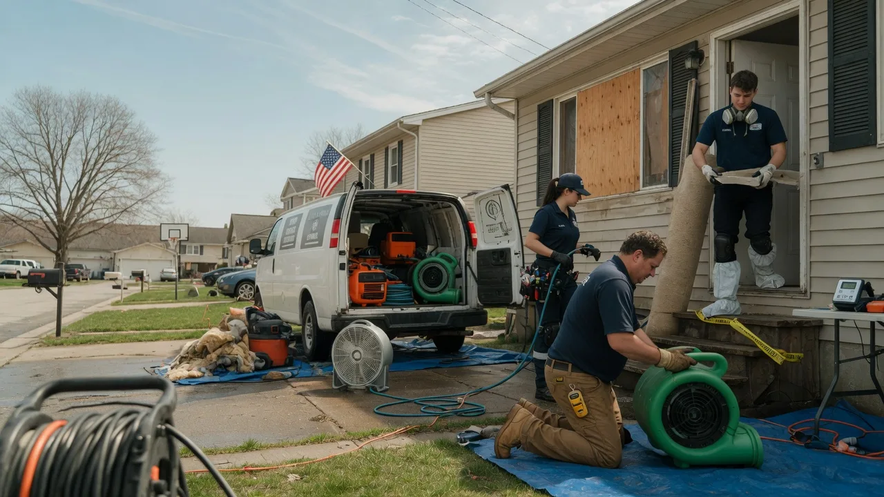 Water Damage Restoration in Fayette City, PA near me